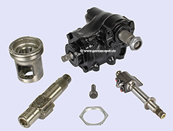 STYRET�J SERVO SL R107 C107 <br></b>RENOVERET MED NYE MERCEDES ORIGINELE DELE